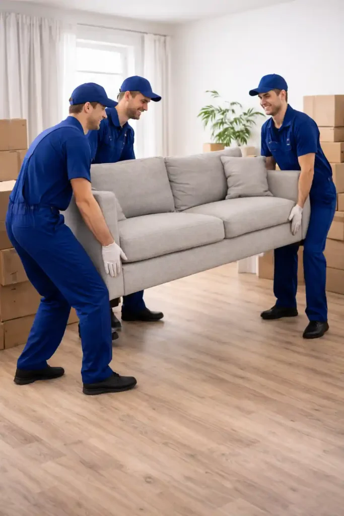 نقل الكنب داخل المنازل باحتراف وتنظيم أثناء نقل العفش